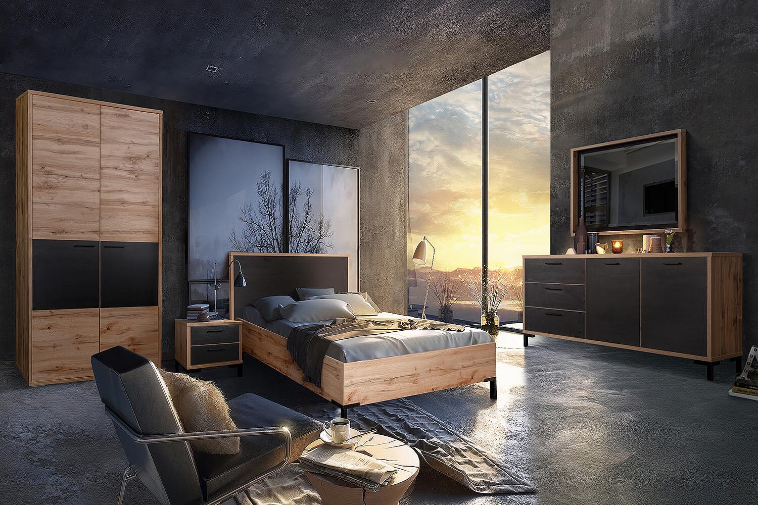 Bedroom «Blackwood Loft» #3