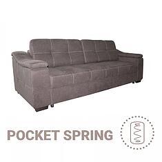 ფოტო - 3-ადგილიანი დივანი «ინფინიტი ლუქსი» (3მ)