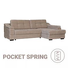 Photo - Corner sofa «Infinity Lux» (2мL/R6мR/L)