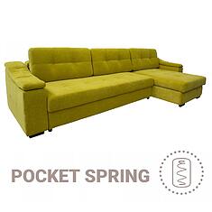 Photo - Corner sofa «Infinity Lux» (3мL/R8мR/L)