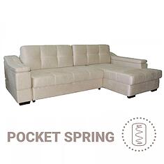 Photo - Corner sofa «Infinity Lux» (2мL/R6мR/L)