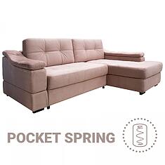 Photo - Corner sofa «Infinity Lux» (2мL/R6мR/L)