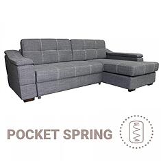 Photo - Corner sofa «Infinity Lux» (2мL/R6мR/L)