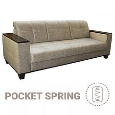 ფოტო - 3-ადგილიანი დივანი «მატეო ლუქსი» (3მ)