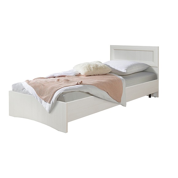 Кровать 1-09 «Турин» П7.036.1.02 (П036.122М), Материал: ЛДСП+МДФ, Цвет: Сосна карелия