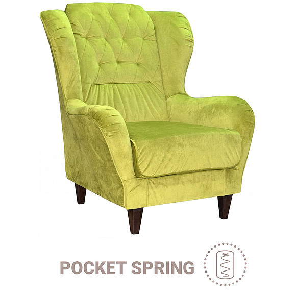 სავარძელი «Kaya (კაია)» (12), ადგილი: ნაჭერი, ტყავის ჯგუფი: 19 ჯგუფი, ტრანსფორმაციის მექანიზმი: მექანიზმის გარეშე