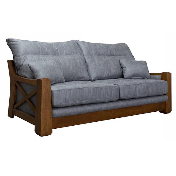 3-х местный диван «Магнат люкс» (3м), ადგილი: ნაჭერი, ტყავის ჯგუფი: 19 ჯგუფი