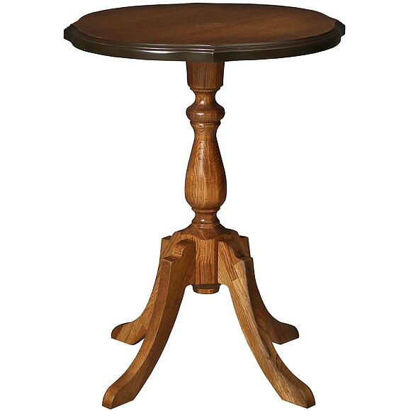 Стол журнальный «Верди» П4.487.0.07 (П327.05), Материал: Массив (дуб), Цвет: Дуб рустикаль с патинированием