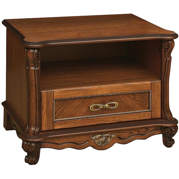 Тумба «Алези» П1.350.0.16 (П350.16), Материал: Массив (дуб), Цвет: Античная бронза