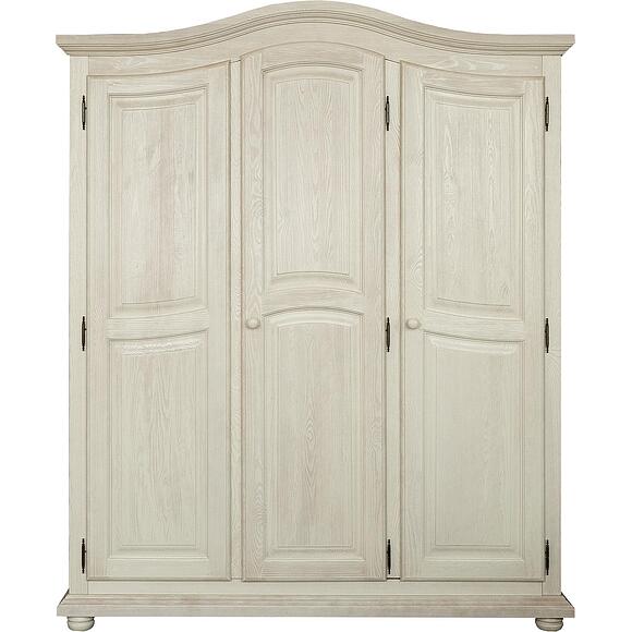 Шкаф для одежды 3д «Лотос» БМ2.701.1.03(1092), Материал: Массив (сосна), Цвет: Брашированный крем