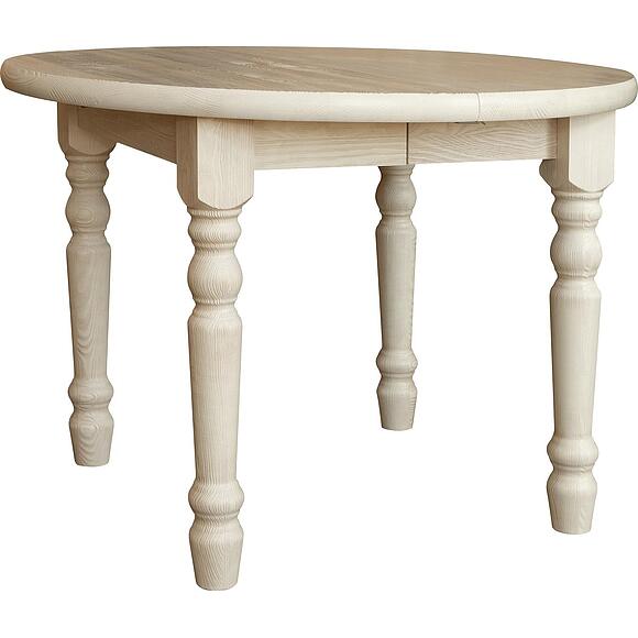 Стол обеденный «Лагус» БМ2.805.4.42(1776), Материал: Массив (сосна), Цвет: Брашированный крем