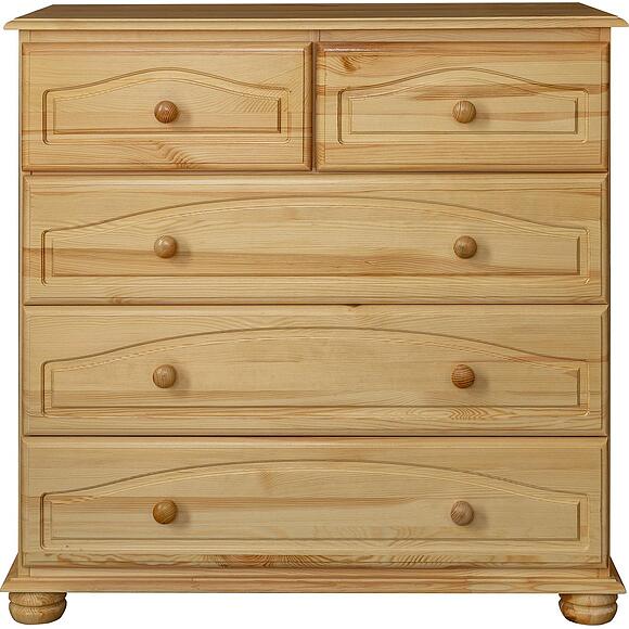 Комод «Лотос 1660» БМ2.701.1.31(1660), Материал: Массив (сосна), Цвет: Сосна натуральная