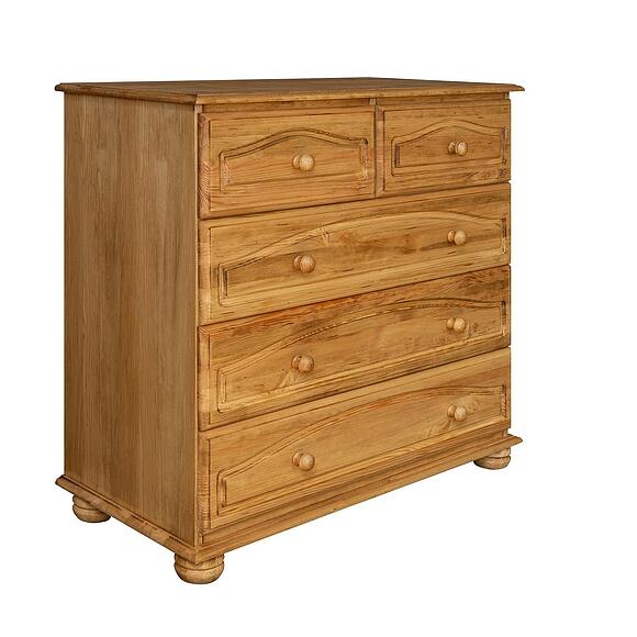 Комод «Лотос 1660» БМ2.701.1.31(1660), Материал: Массив (сосна), Цвет: Искусственное старение