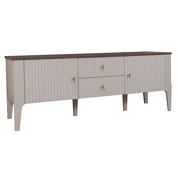 Тумба «Шарли» П6.116.0.02, Материал: МДФ, Цвет: Шарли керамика + Жемчужный сатин