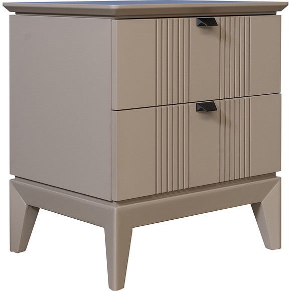 საძინებლის ტუმბო «ავანტი» ბმ2.783.1.02, ადგილი: მდფ, ფერი: კაკაო