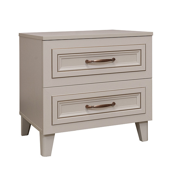 Тумба прикроватная «Сати» П7.057.1.25, Материал: ЛДСП+МДФ, Цвет: Персидский жемчуг