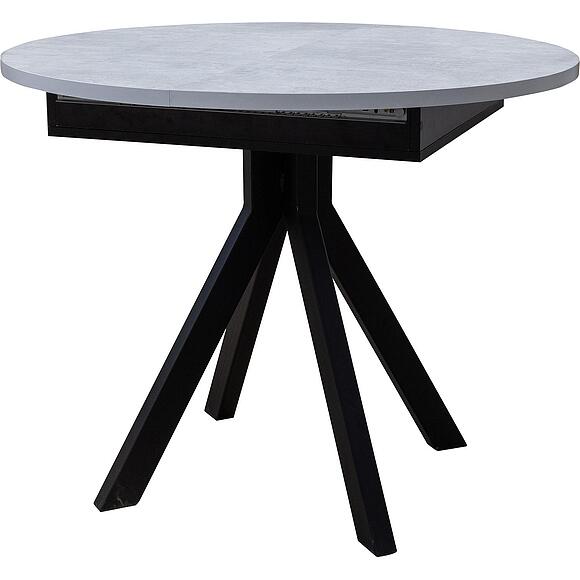 სასადილო მაგიდა «ლარი» პ8.977.4.02, ადგილი: ლდსპ, ფერი: ღია ბეტონისფერი