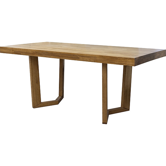 Стол обеденный «Байрон» П4.128.4.01, ფერი: ნატურალური მუხა