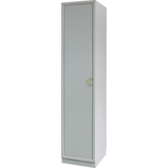 Шкаф для одежды «Флора» П6.980.1.07, Материал: ЛДСП, Цвет: Пепел
