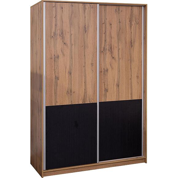 კარადა-კუპე 2დ «ბლექვუდი ლოფტი» პ3.0556.1.40, ადგილი: ლდსპ, ფერი: მუხის ვოტანი + შავი (6T3A4832-1.jpg) კარადა-კუპე 2დ «ბლექვუდი ლოფტი» პ3.0556.1.40, ადგილი: ლდსპ, ფერი: მუხის ვოტანი + შავი