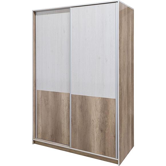 კარადა-კუპე 2დ «იუნონა» პ3.582.1.02, ადგილი: ლდსპ, ფერი: თეთრი + ვერსალის მუხა