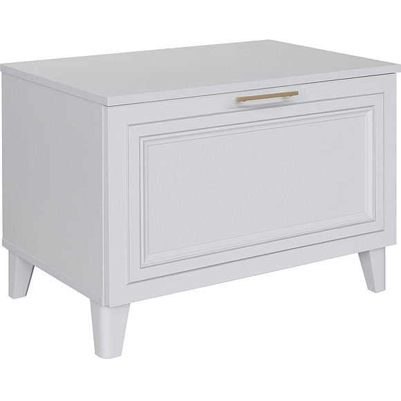 ფეხსაცმელების ტუმბო «სატი» პ7.057.3.29, ადგილი: ლდსპ+მდფ, ფერი: თეთრი