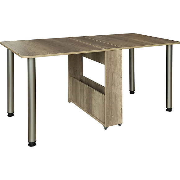 სასადილო მაგიდა  «ოსკარი» პ7.040.4.56, ადგილი: ლდსპ, ფერი: მუხის კანიონი