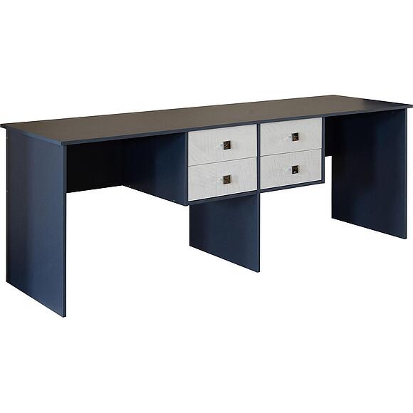 Стол письменный «Призма Нью» П3.0592.2.09, Материал: ЛДСП, Цвет: Ночное небо + Призма