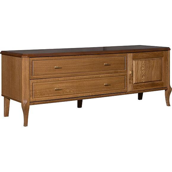 Тумба ТВ «Нокс» П4.988.0.10, Материал: Массив (дуб), Цвет: Дуб рустикаль