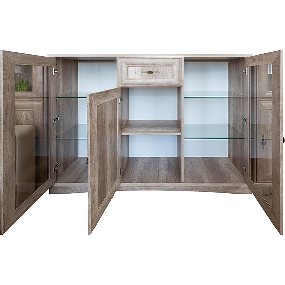 Тумба «Турин А5» П7.036.0.26 (П036.26), Материал: ЛДСП+МДФ, Цвет: Дуб Каньон (80700868_1.jpg) Тумба «Турин А5» П7.036.0.26 (П036.26), Материал: ЛДСП+МДФ, Цвет: Дуб Каньон