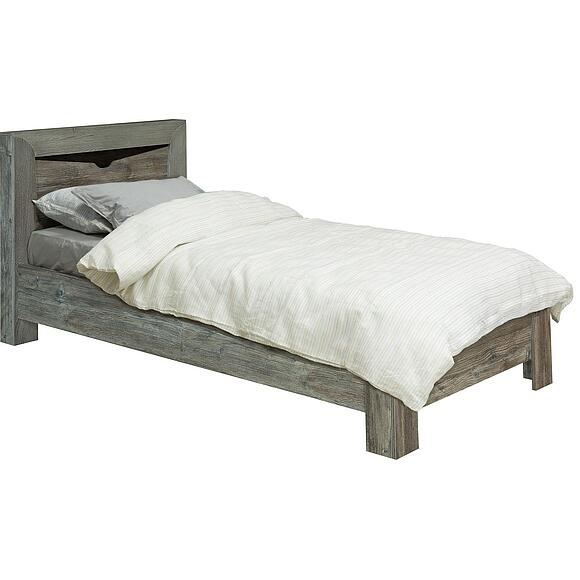 Кровать 1-09 «Ирвинг» БМ2.748.1.13, Материал: ЛДСП, Цвет: Сосна джексон, Размер: 2141×984×960