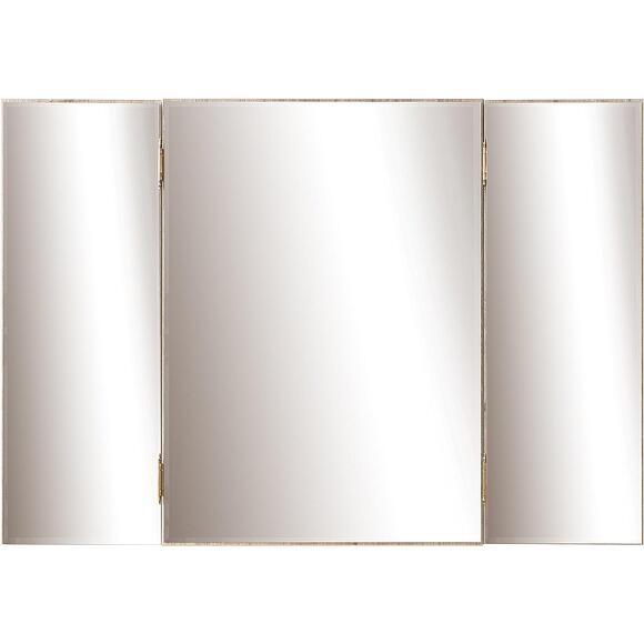 Зеркало настенное «Юнона» П3.582.1.59(П582.05), Цвет: Белый+Дуб версаль