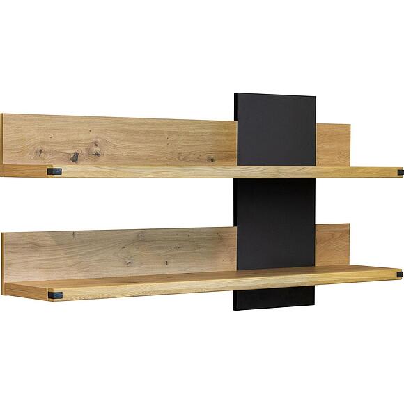 ჩამოსაკიდი თარო «გენუა» პ3.586.0.42, ადგილი: ლდსპ, ფერი: ნატურალური მუხა+ონტარიოს მუხა+ანტრაციტი