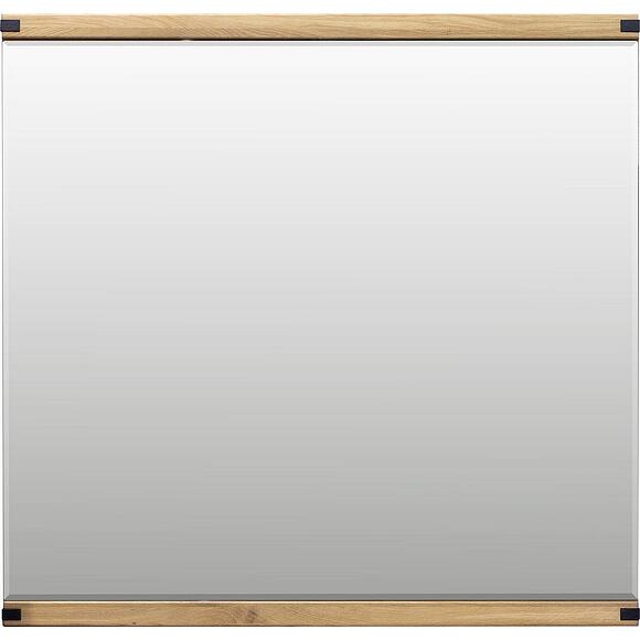 კედლის სარკე «ჯენუა» პ3.586.3.50, ადგილი: მასიური მუხა, ფერი: ნატურალური მუხა