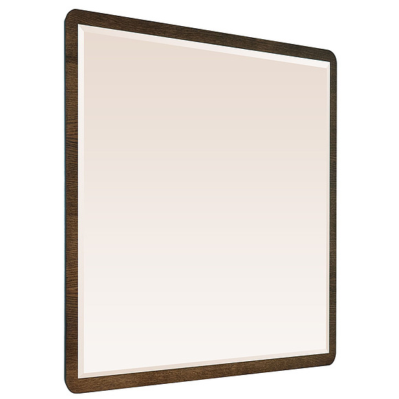 Зеркало «Оквуд» П3.142.1.16, ადგილი: მასიური მუხა, ფერი: Миндаль