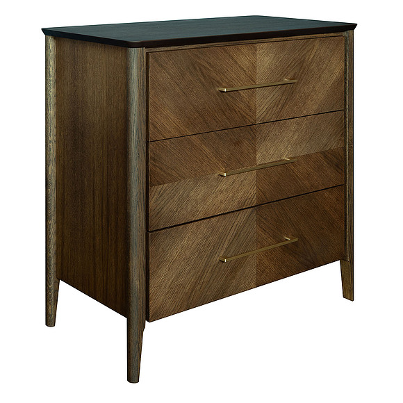 Комод «Оквуд» П3.142.1.14, ადგილი: მასიური მუხა, ფერი: Миндаль