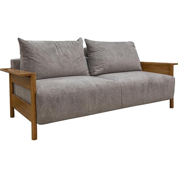 3-ადგილიანი დივანი «კემბრიჯ სითი» (3მ), ფერი: ნატურალური მუხა, ტყავის ჯგუფი: 19 ჯგუფი