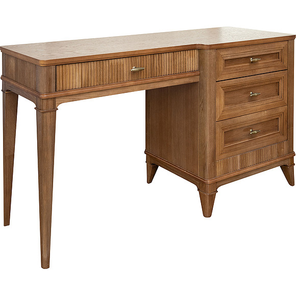 Стол туалетный «Калипсо» БМ2.785.1.07, ადგილი: მასიური მუხა, ფერი: თამბაქო