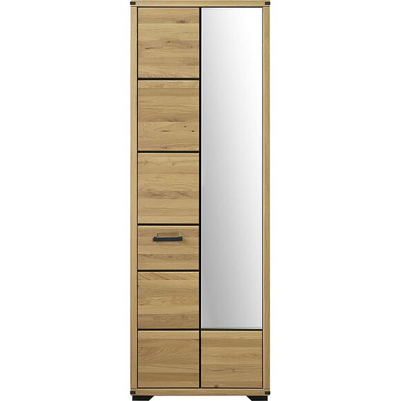 კარადა 2დ «ჯენოა» პ3.586.3.01, ადგილი: მასიური მუხა, ფერი: ნატურალური მუხა+ონტარიოს მუხა+ანტრაციტი