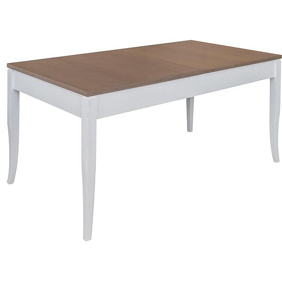 Стол «Кармен Прованс» П3.0581.0.10, Материал: Массив (дуб), Цвет: Молоко+Дуб Сахара