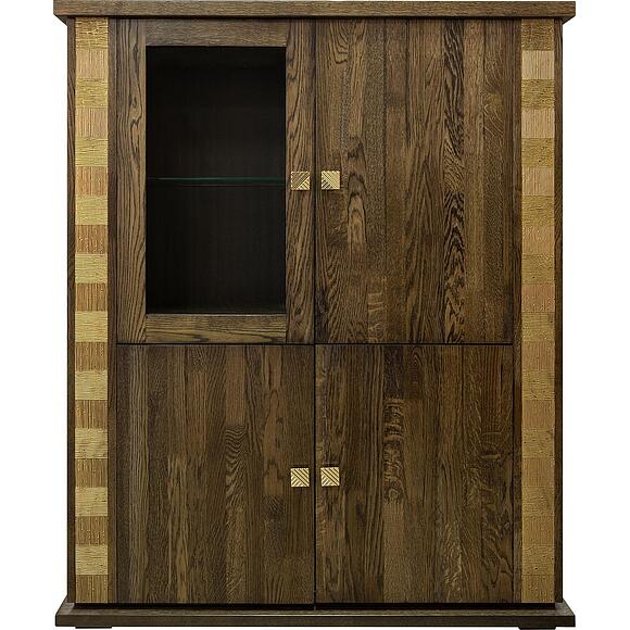 კომბინირებული ტუმბო «ტუნისი» პ6.343.0.23 (პ343.23/1შ), ფერი: ვენგე+ოქრო