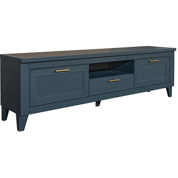 Тумба «Амадей» П6.635.0.10, Материал: Массив (дуб), Цвет: Королевский синий 