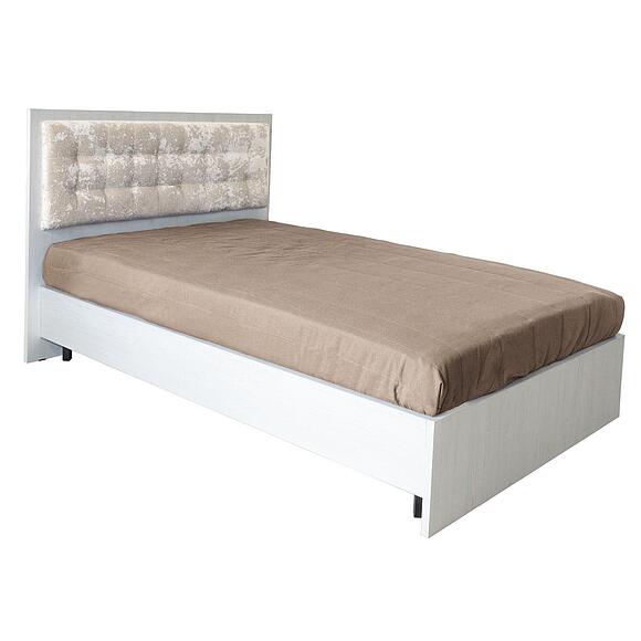 Кровать 1-12 «Парма» П7.050.1.02, Материал: ЛДСП, Цвет: Сосна рандерс, Спальное место: 2000х1200 мм