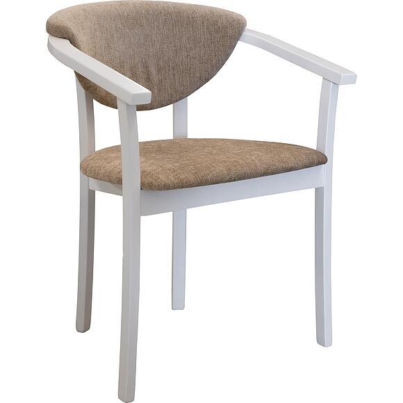 სკამი «ალექსისი მ» პ5.0611.5.01, ადგილი: ნაჭერი, ფერი: რძისფერი