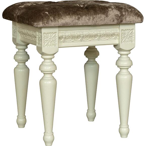 Банкетка «Милана 26» П4.265.1.26(294.26), Материал: Ткань, Цвет: Слоновая кость