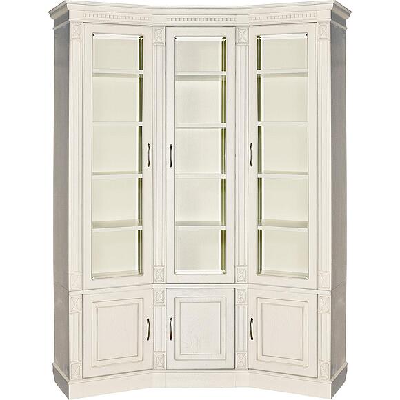 Набор мебели для библиотеки «Верди» П3.487.2.01 (П523.Н1), Материал: Массив (дуб), Цвет: Слоновая кость