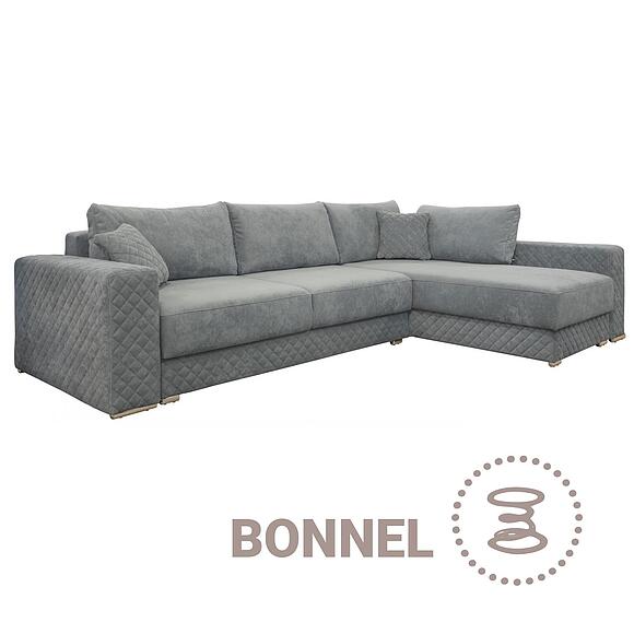 Угловой диван «Босфор 1» (25mL/R6мR/L), ადგილი: ნაჭერი, ტყავის ჯგუფი: 19 ჯგუფი