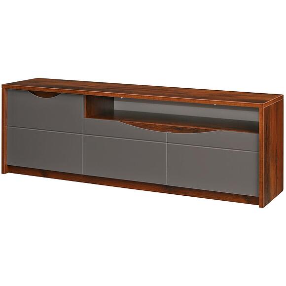 ტვ ტუმბო «მონაკო» პ510.02, ადგილი: ლდსპ, ფერი: მუხის სატერი+რუხი მოკკო