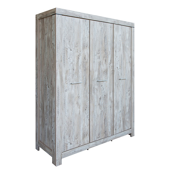 ტანსაცმლის კარადა «გრანდე» პ6.606.1.01 (П622.01), ადგილი: ლდსპ, ფერი: იუკონ მუხა