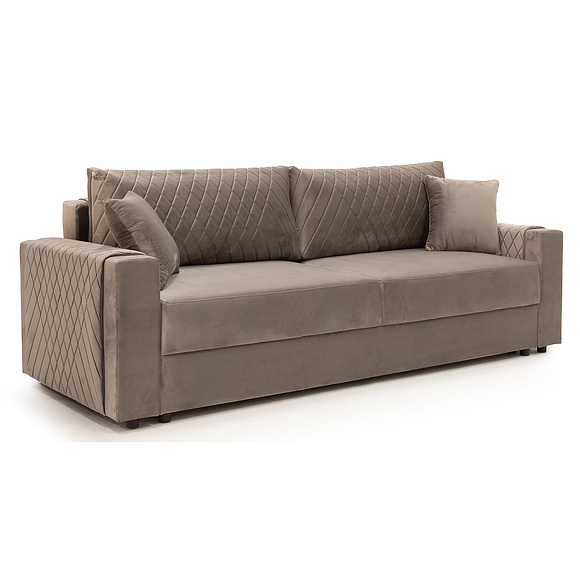 3-х местный диван «Дунай» (3м) - Только онлайн, ადგილი: ნაჭერი, ტყავის ჯგუფი: 19 ჯგუფი